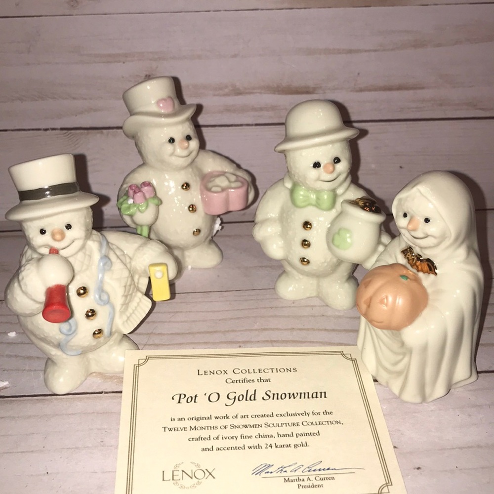 12 months of Snowmen